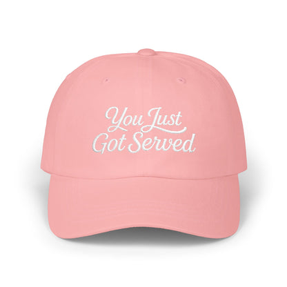 Classic Dad Cap — Embroidered "Your Next Adventure" White Baseball Hat