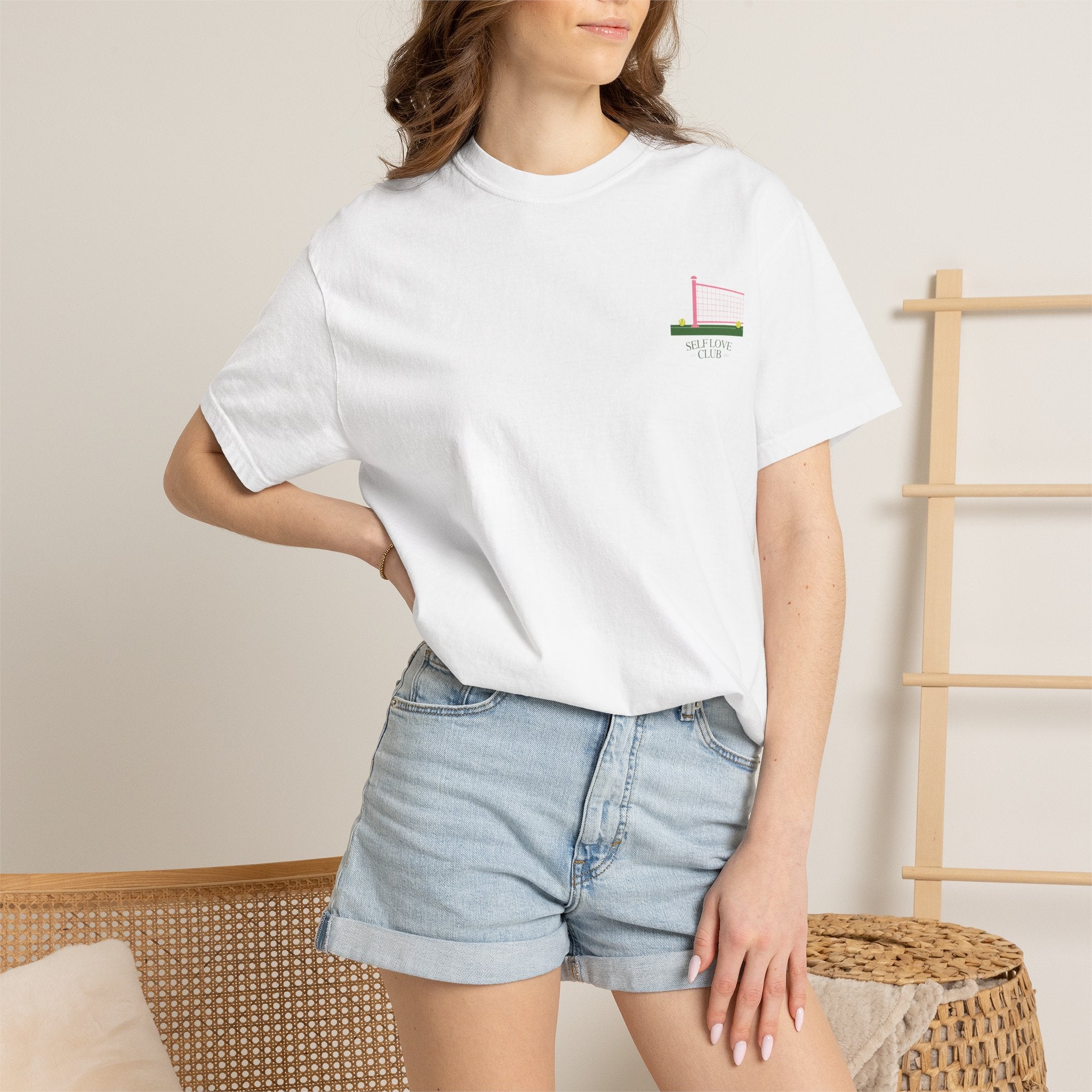 T-Shirt — "Rescheduled My Day Around Tennis" Graphic Tee