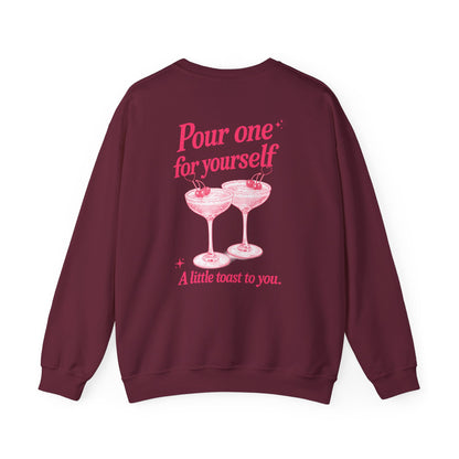 Copy of Copy of Self Love Club Sweatshirt — "Made of Love, Made to be Loved" Crewneck