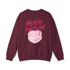 Made of Love, Made to be Loved Crewneck - Self Love Club Sweatshirt