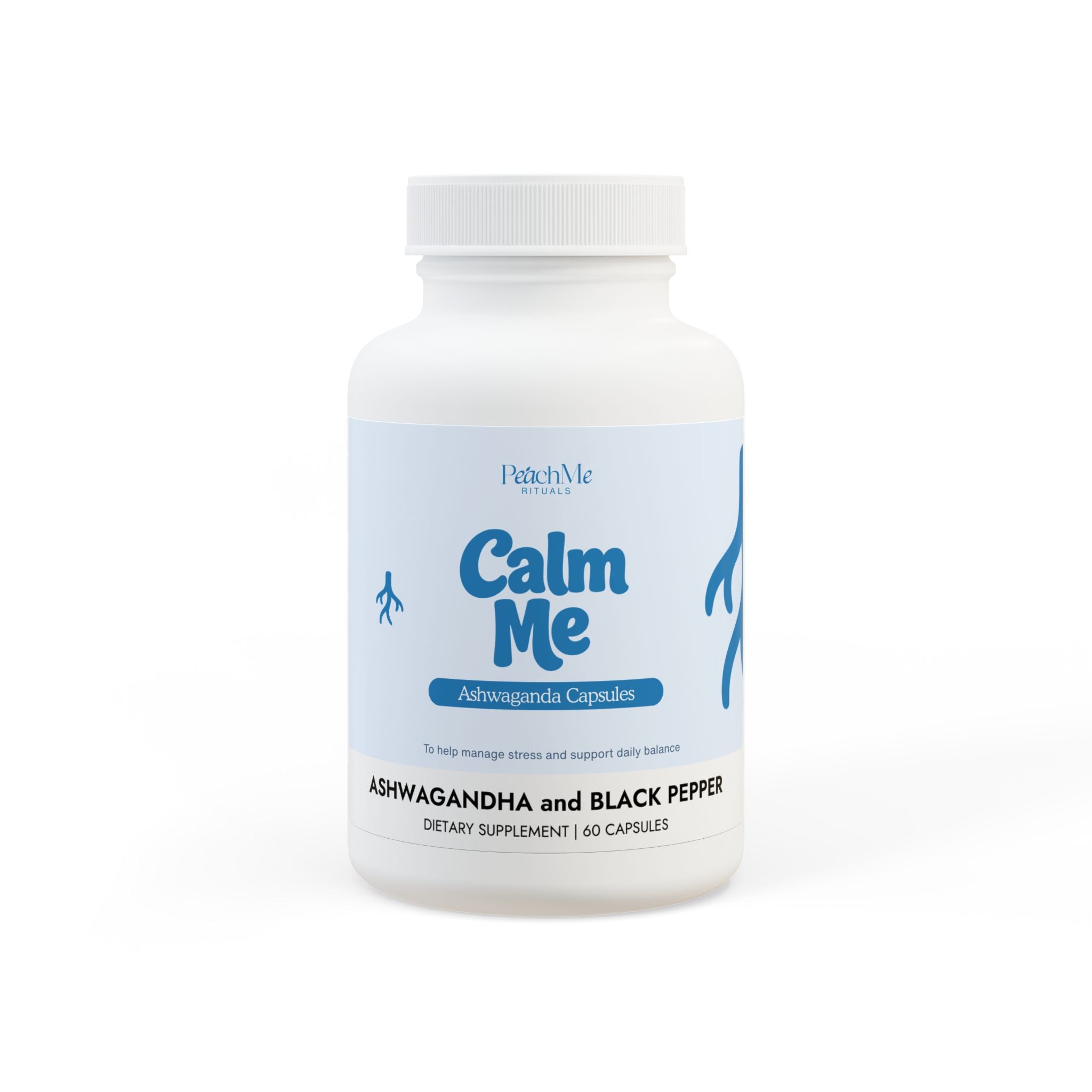 Calm Me Ashwagandha Supplement (60 capsules)
