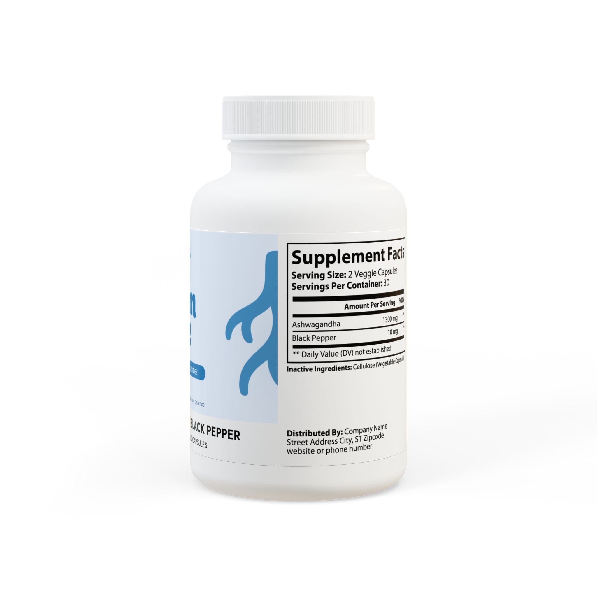 Calm Me Ashwagandha Supplement (60 capsules)