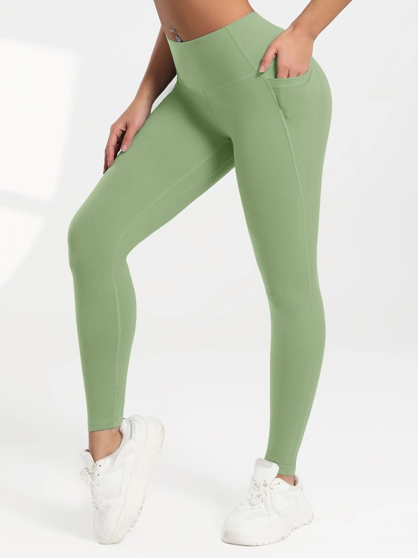 Peach Pocket Leggings