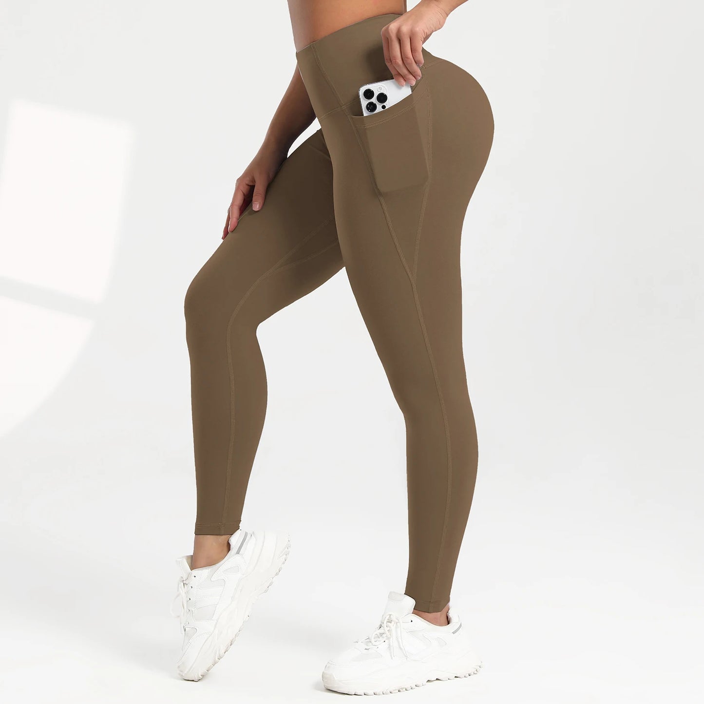 Peach Pocket Leggings