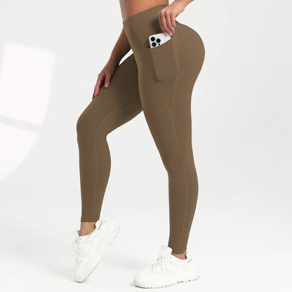 Peach Pocket Leggings