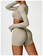Form Me Long Sleeve Short Set
