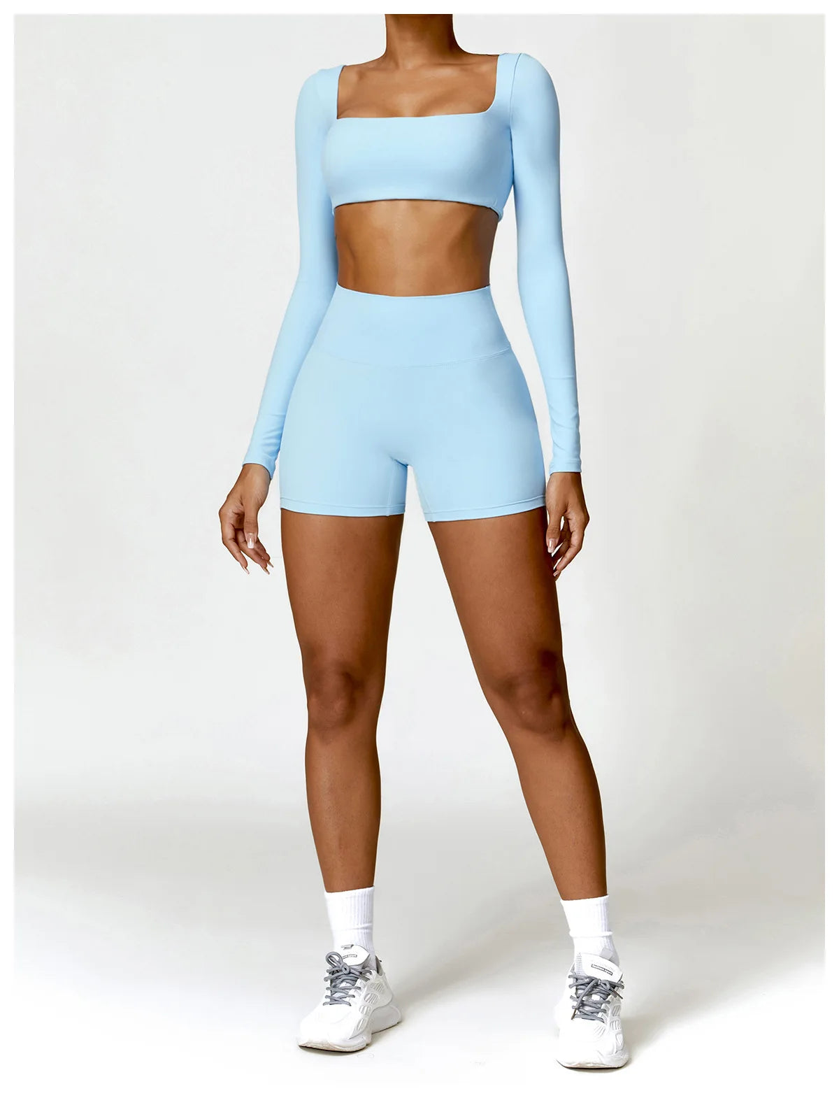 Form Me Long Sleeve Short Set