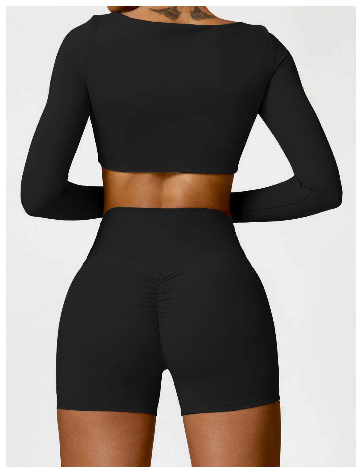Form Me Long Sleeve Short Set