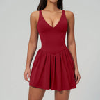 Peach Muse Tennis Dress