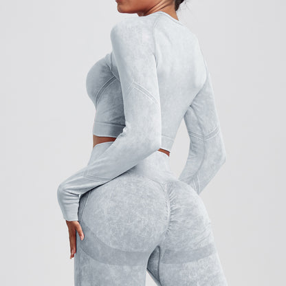 Cloud 2.0 Seamless Long Sleeve Crop Top