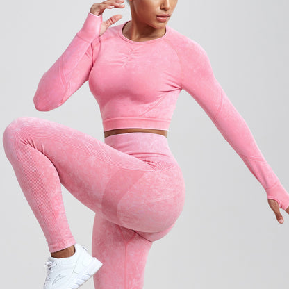 Cloud 2.0 Seamless Long Sleeve Crop Top