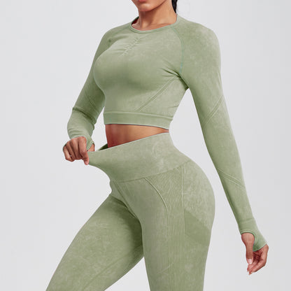 Cloud 2.0 Seamless Long Sleeve Crop Top