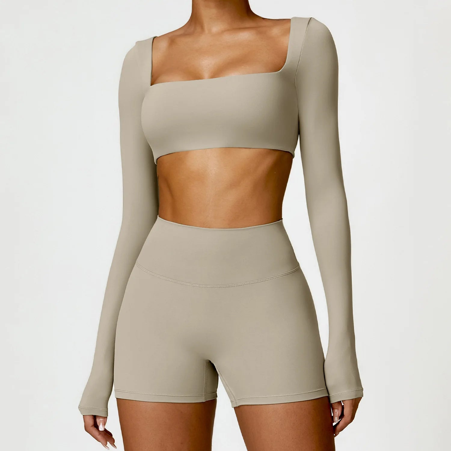 Form Me Long Sleeve Short Set