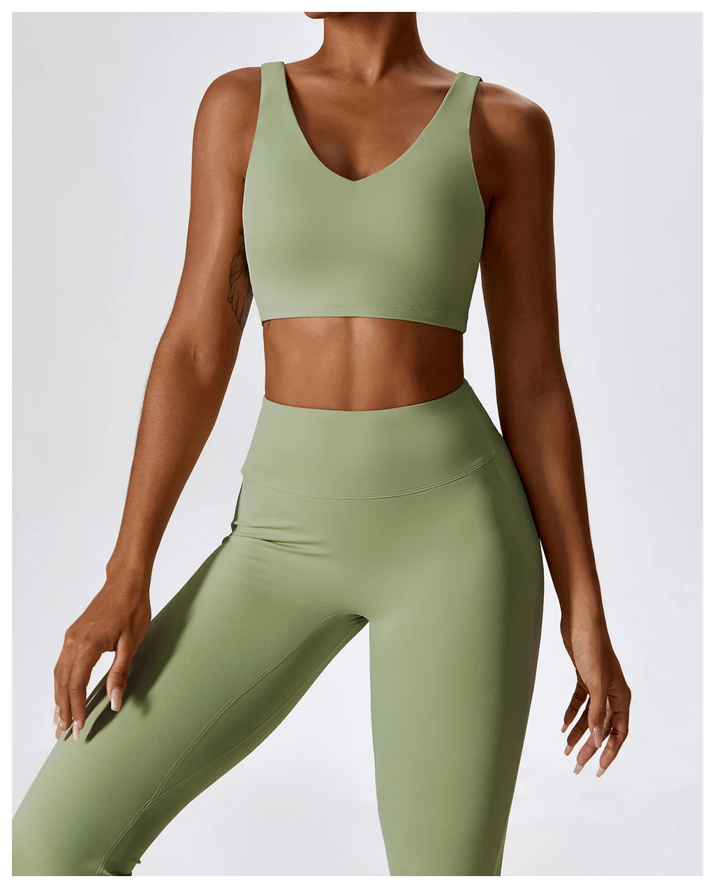 Seamless Tank Flare Legging Set