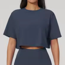 Seamless Crop Short Sleeve
