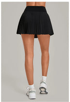 Peach Pleat Tennis Skirt