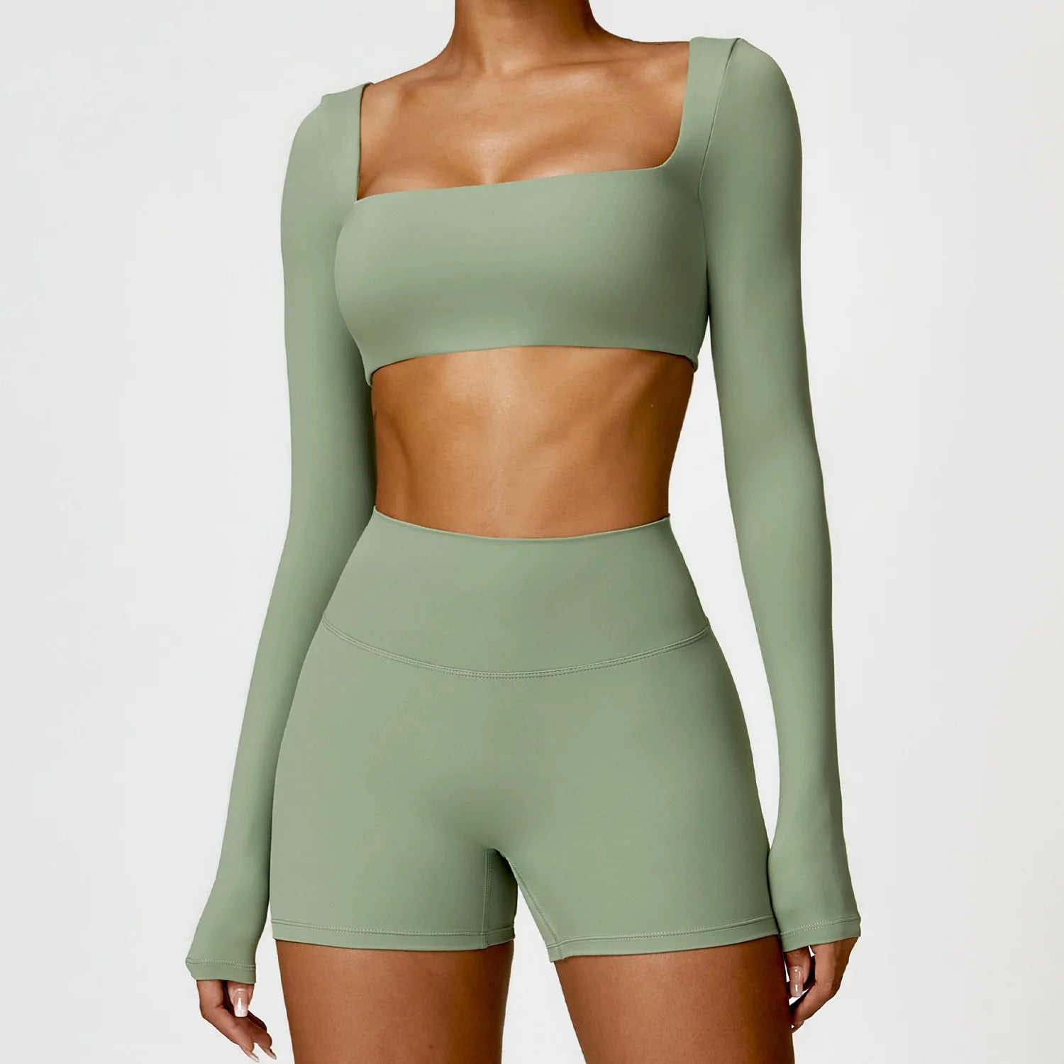 Form Me Long Sleeve Short Set