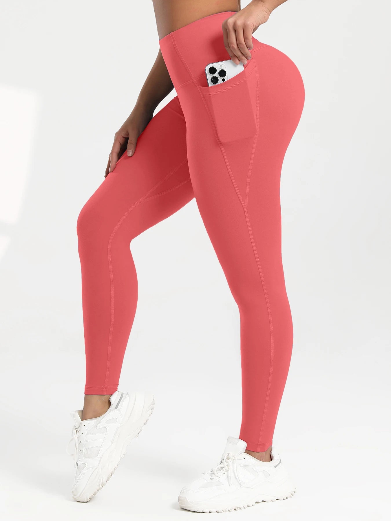 Peach Pocket Leggings