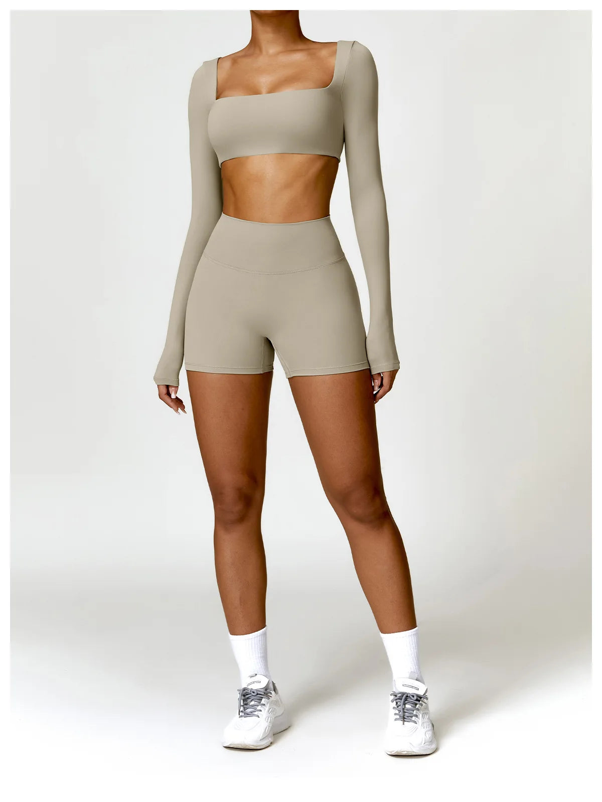 Form Me Long Sleeve Short Set