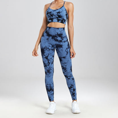 Tie Dye Seamless Leggings Set