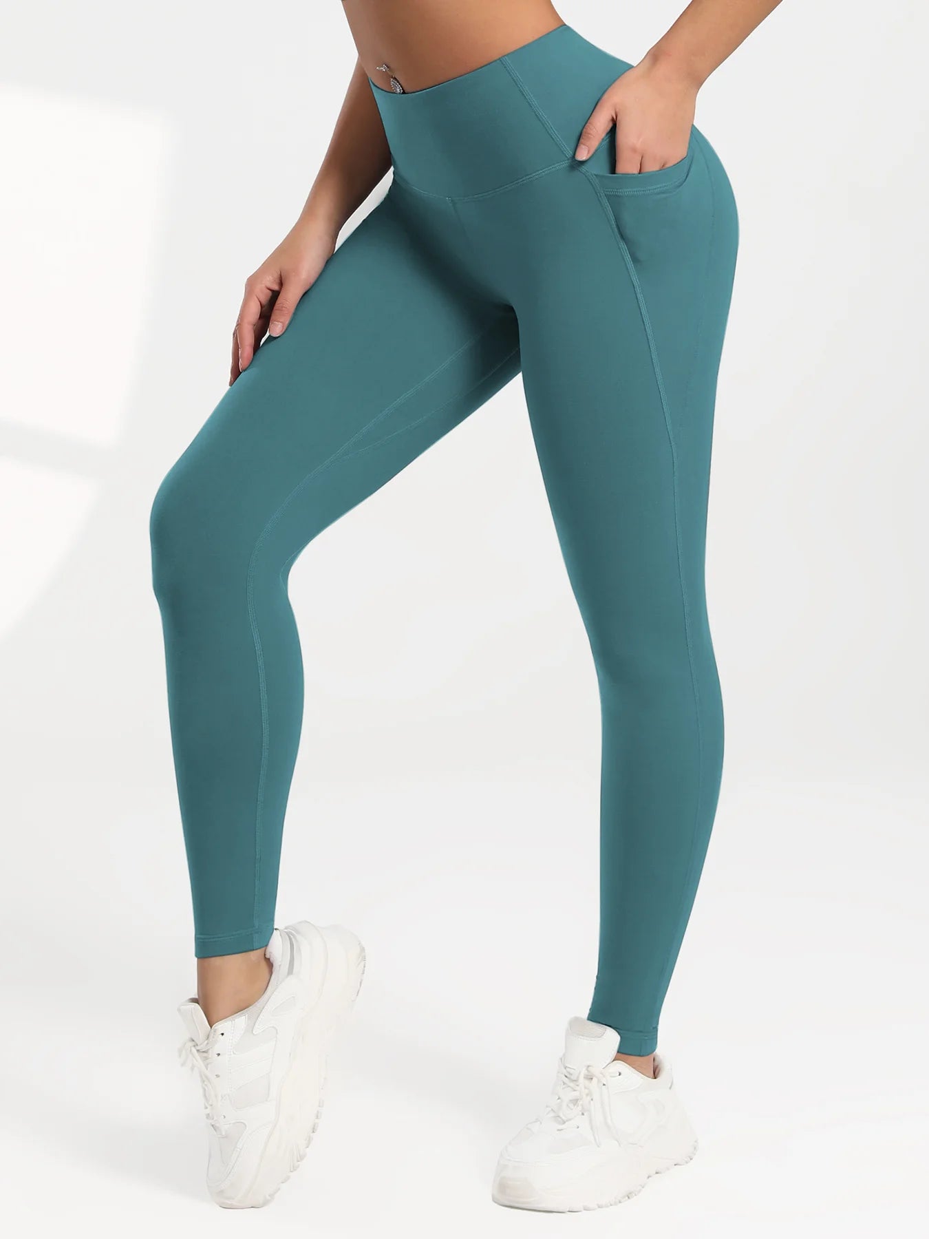 Peach Pocket Leggings