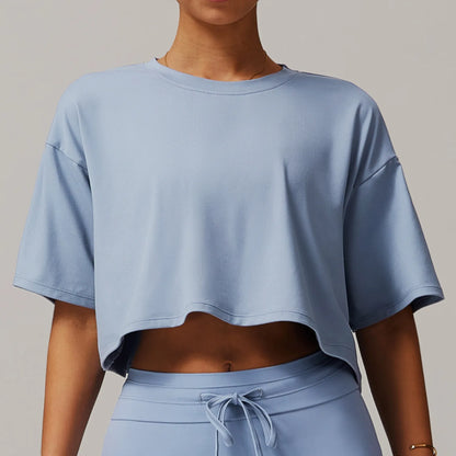 Seamless Crop Short Sleeve