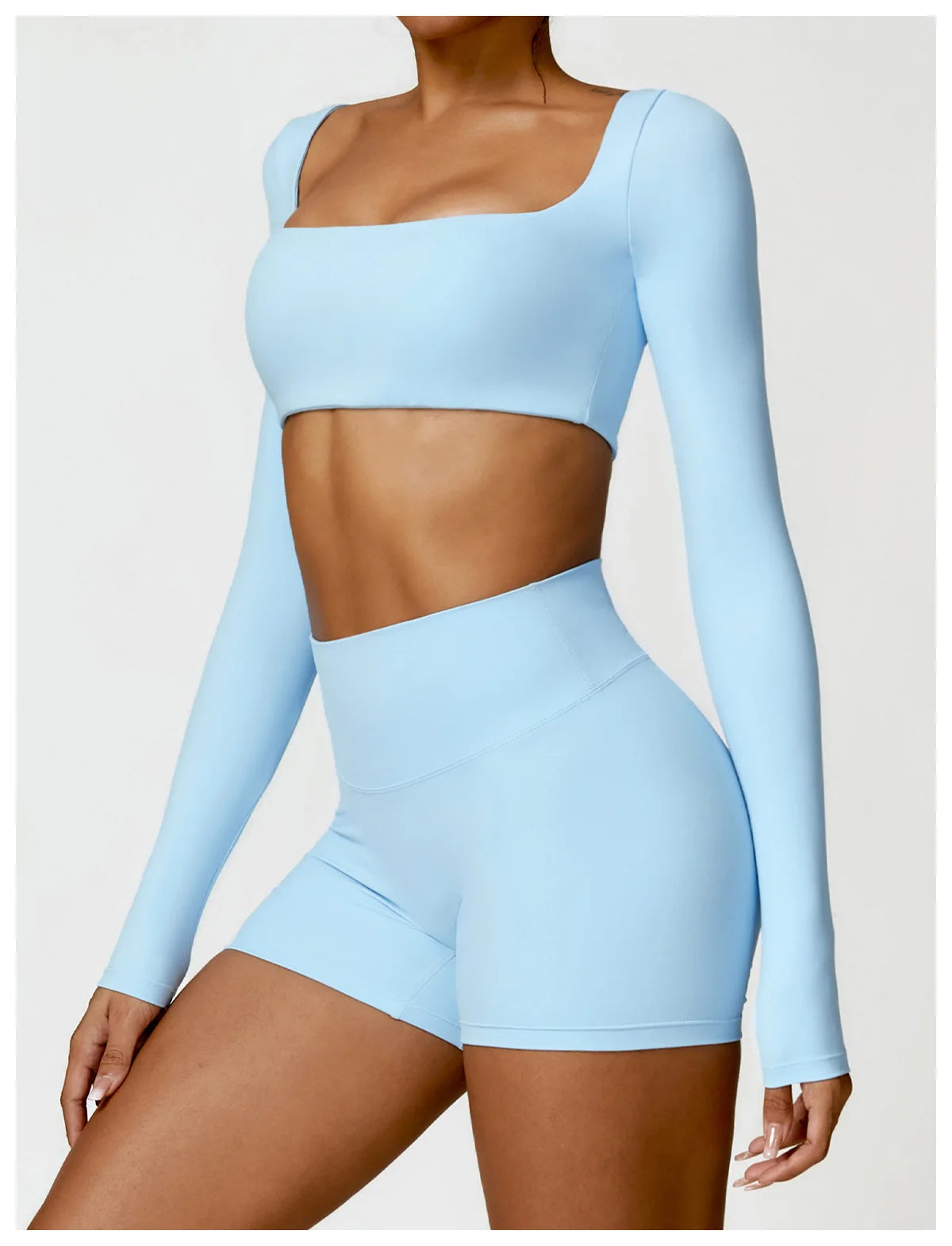 Form Me Long Sleeve Short Set