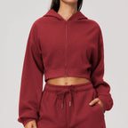 Cozy Me Sculpt Zip Hoodie