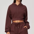 Cozy Me Sculpt Zip Hoodie