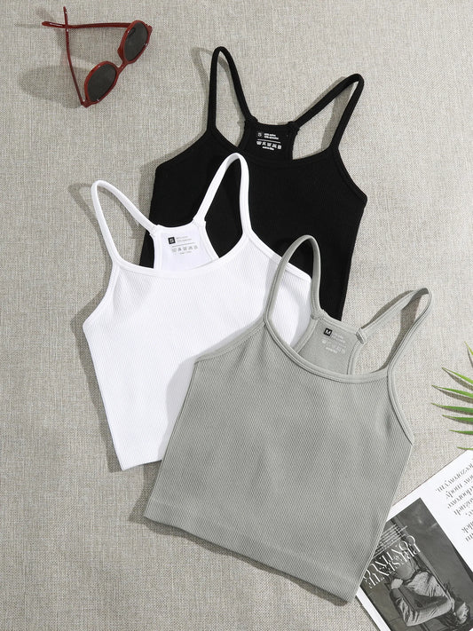 Corset Cropped Tank Top