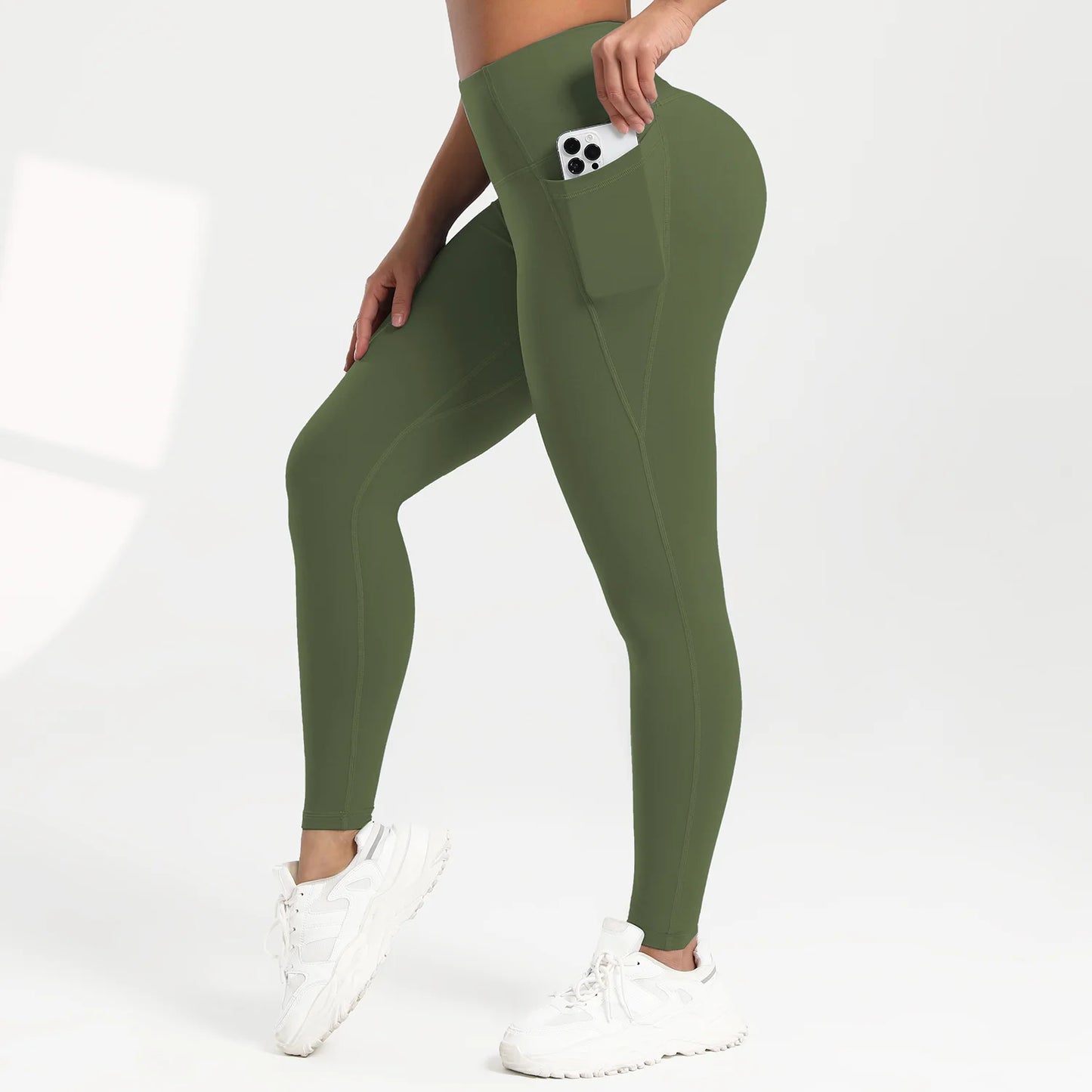 Peach Pocket Leggings