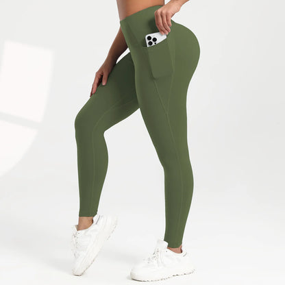 Peach Pocket Leggings