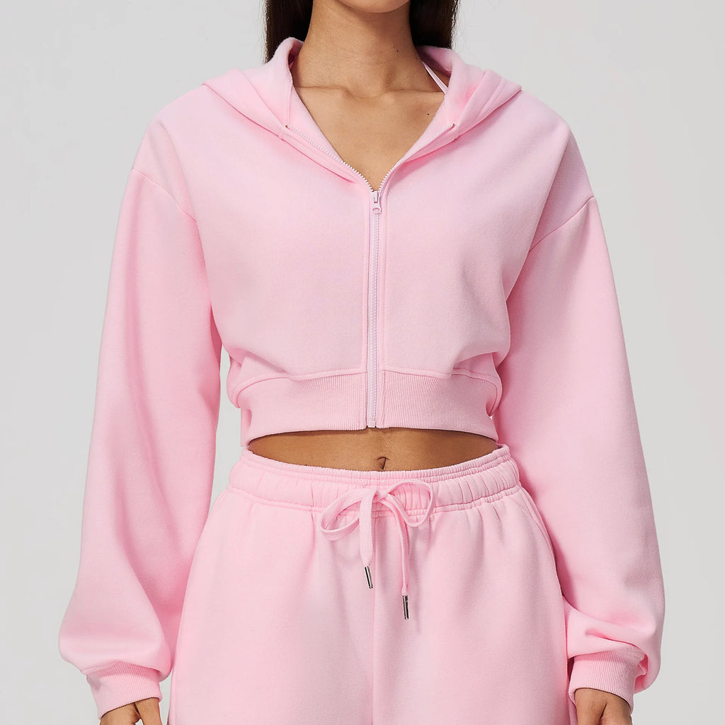 Cozy Me Sculpt Zip Hoodie