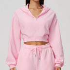 Cozy Me Sculpt Zip Hoodie