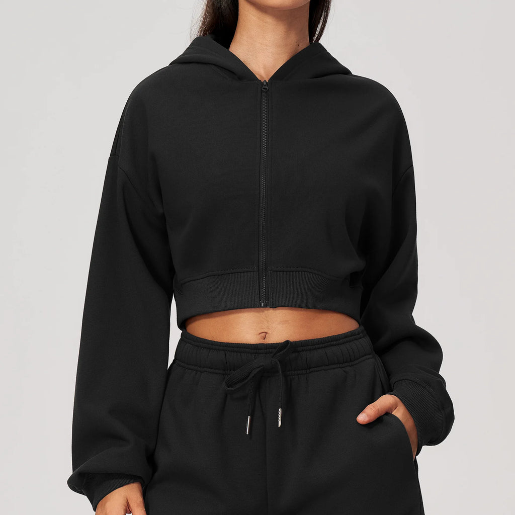 Cozy Me Sculpt Zip Hoodie