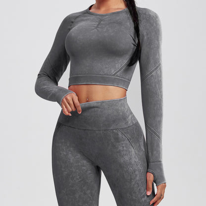 Cloud 2.0 Seamless Long Sleeve Crop Top