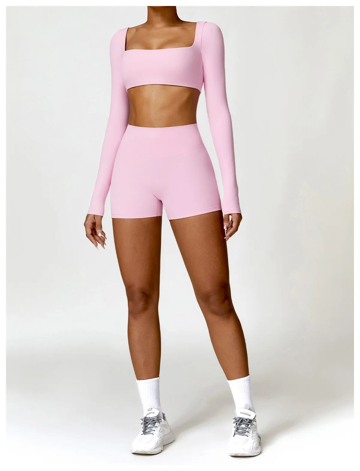 Form Me Long Sleeve Short Set