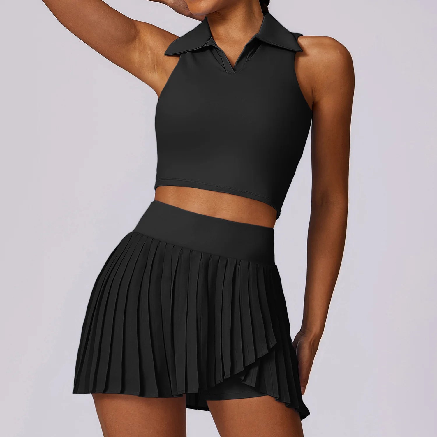 Peach Court Tennis Set