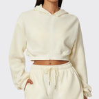 Cozy Me Sculpt Zip Hoodie