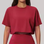 Seamless Crop Short Sleeve