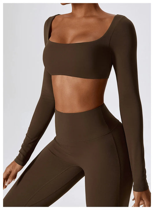 Seamless Long Sleeve Bra