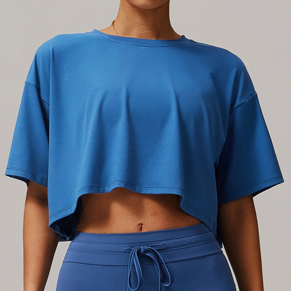 Seamless Crop Short Sleeve