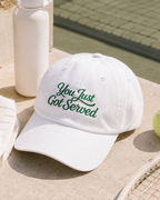 You Just Got Served Cap - White Edition
