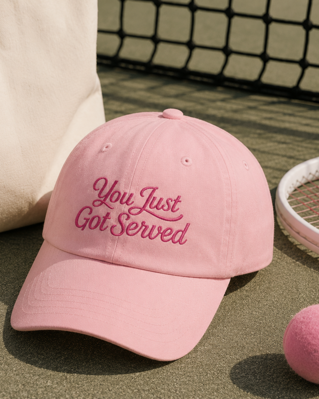 You Just Got Served Cap Blush Edition