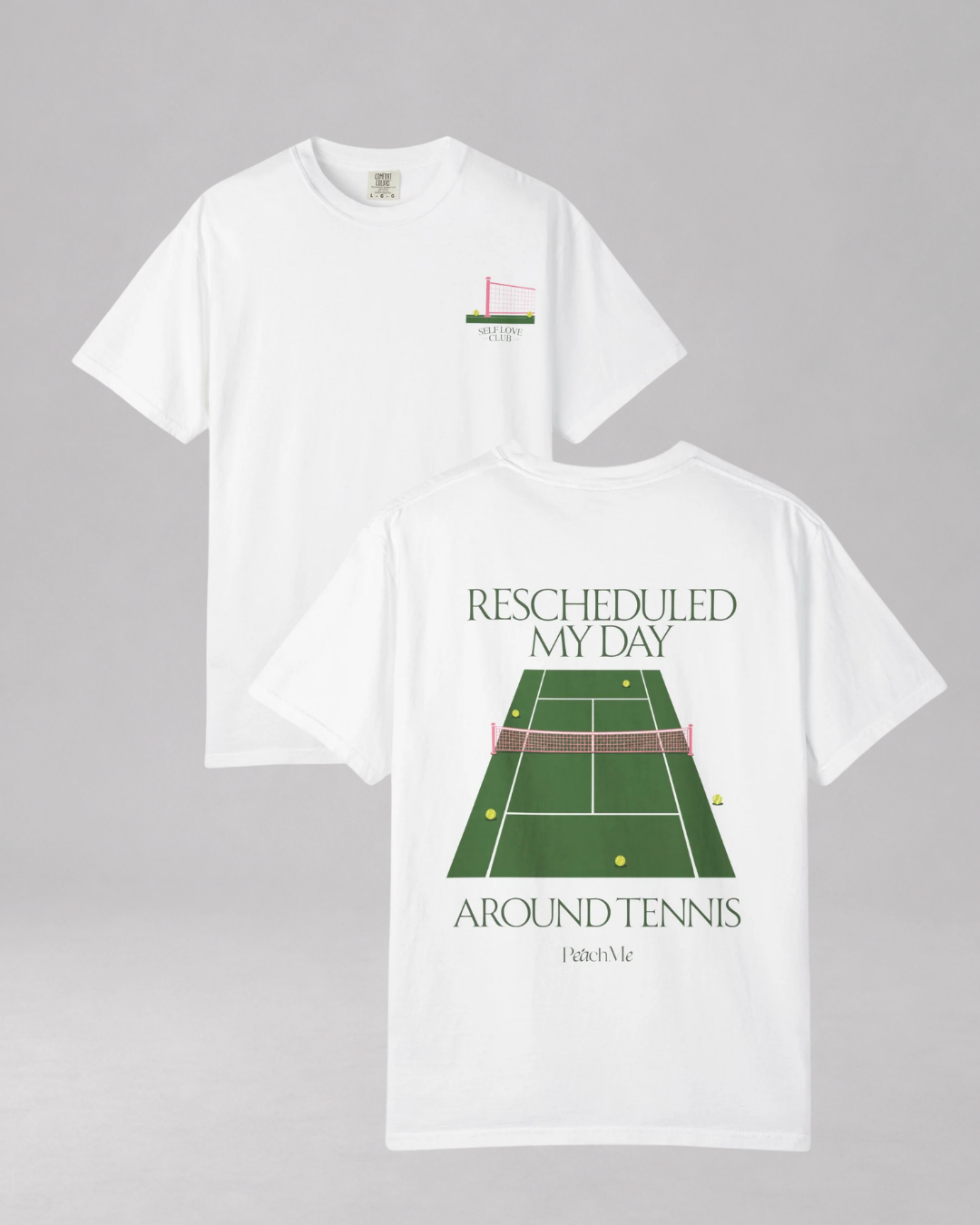 Rescheduled My Day Around Tennis Graphic Tee